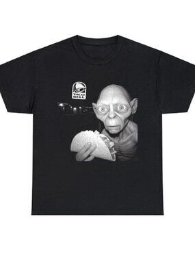 Gollum Taco Bell Shirt, Funny LOTR T-Shirt, Halloween Graphic Tee